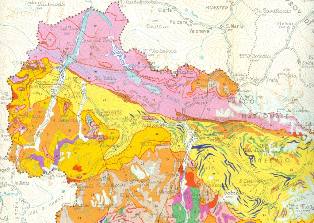 Strane formazioni in alta Valtellina